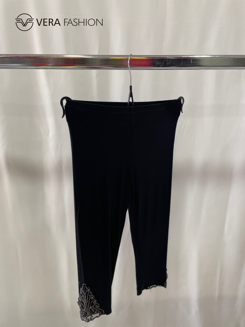 Legging court strass Mobelle