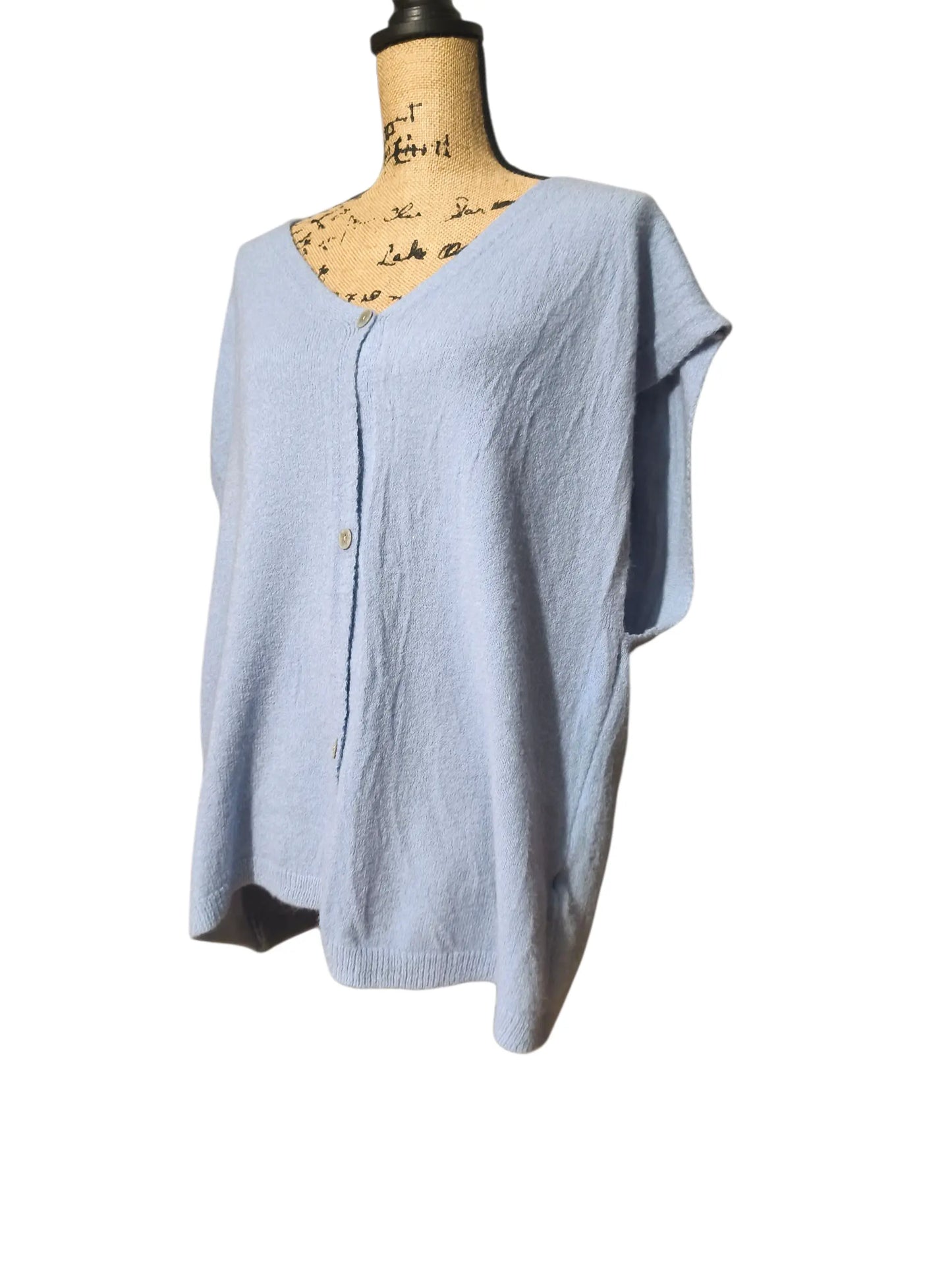 Gilet sans manches à boutons - Mobelle