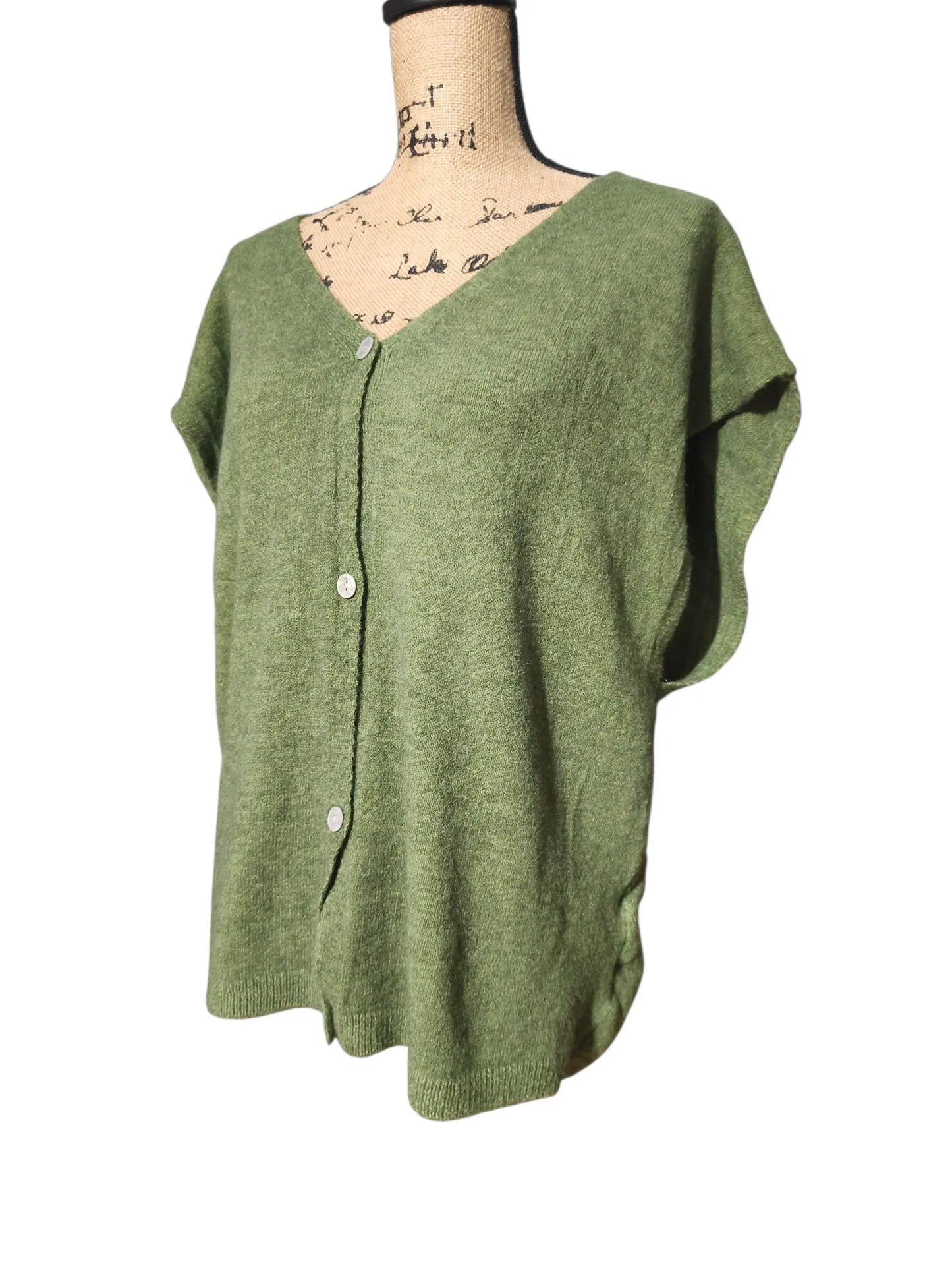 Gilet sans manches à boutons - Mobelle