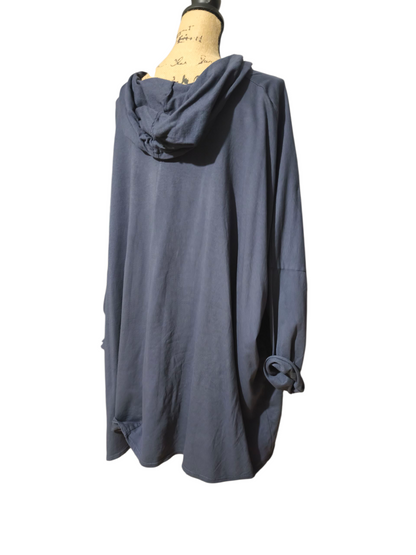 Sweat capuche coeur léopard Mobelle