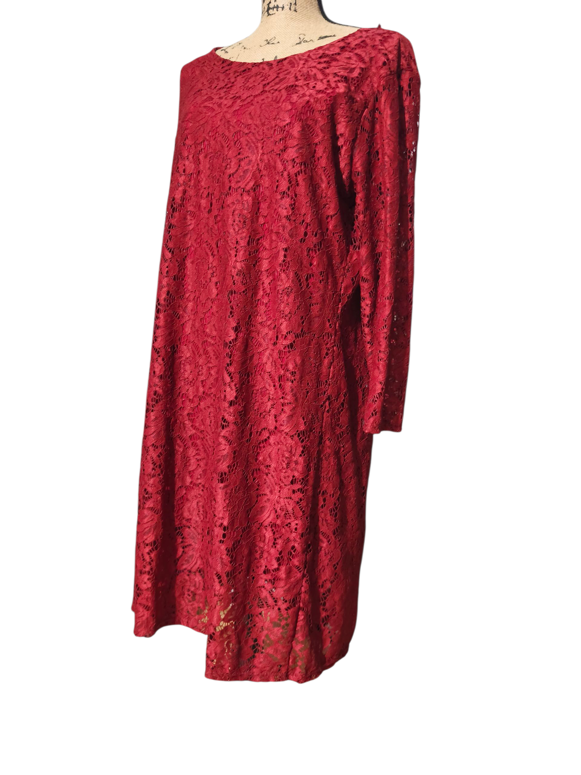 Robe mi-longue manche 3/4 - Mobelle