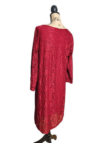 Robe mi-longue manche 3/4 - Mobelle