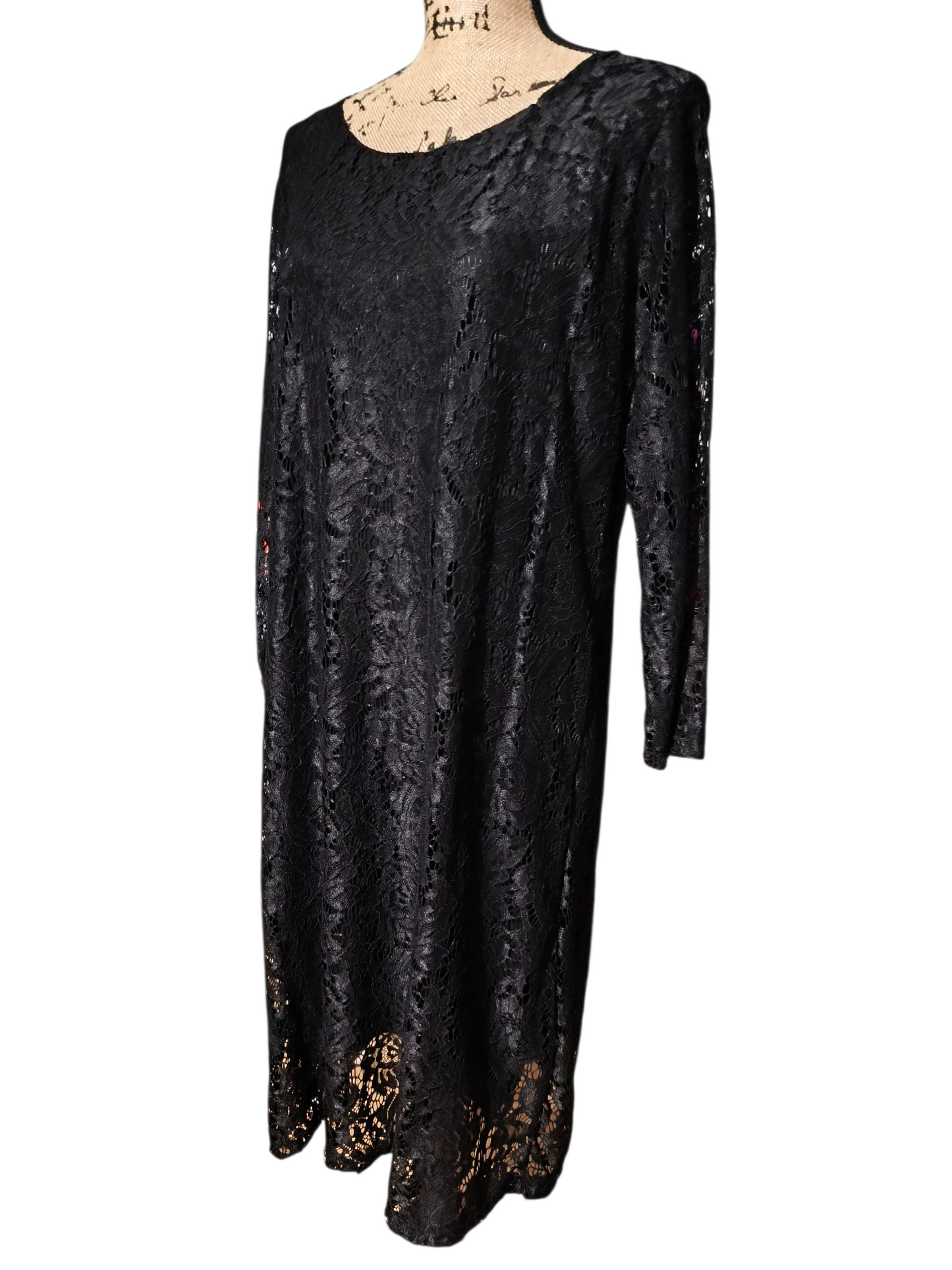 Robe mi-longue manche 3/4 - Mobelle