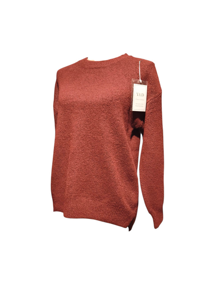 Pull uni col rond Mobelle