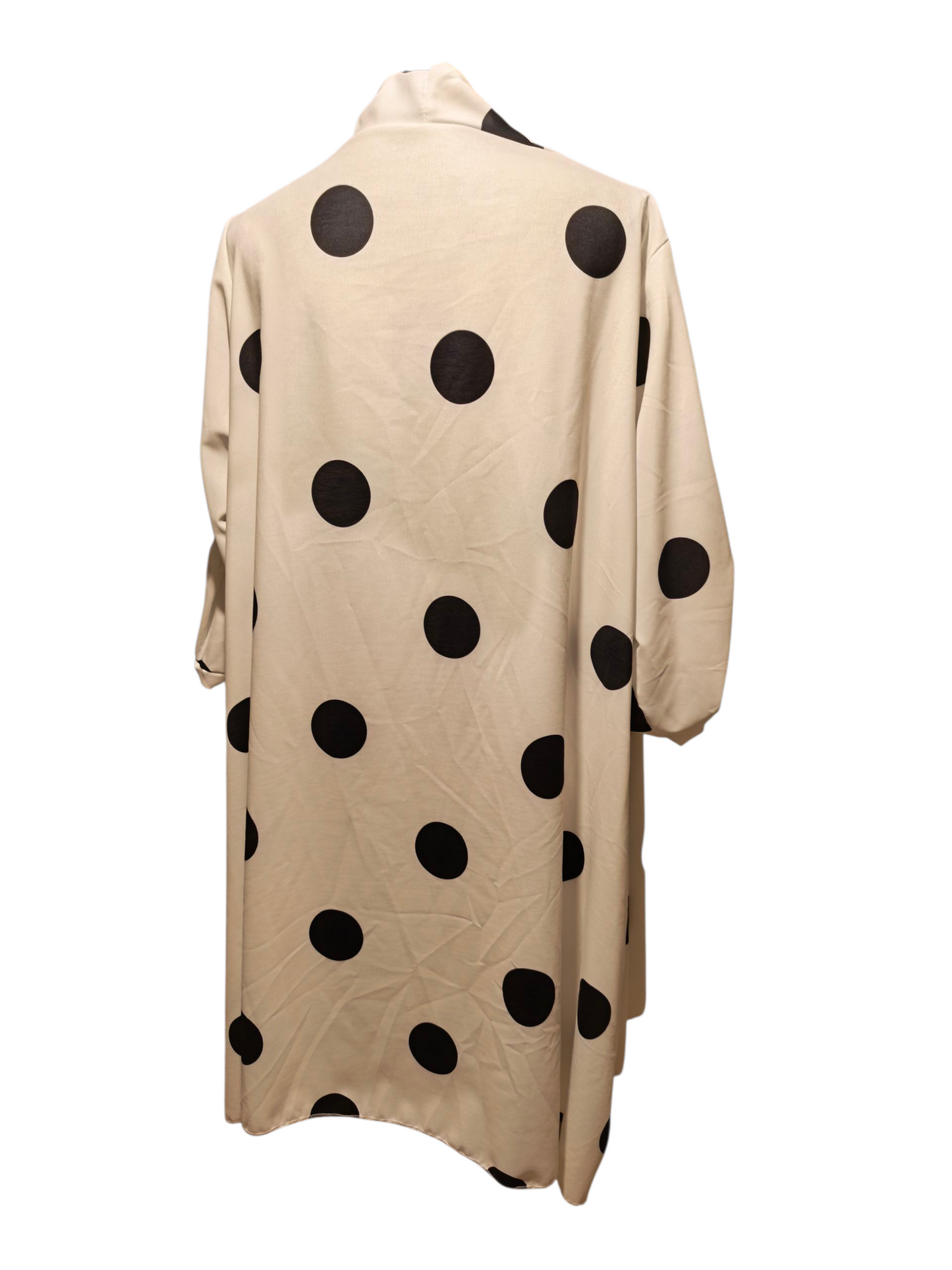 Robe Ouverte Point Noir / Blanc - Mobelle