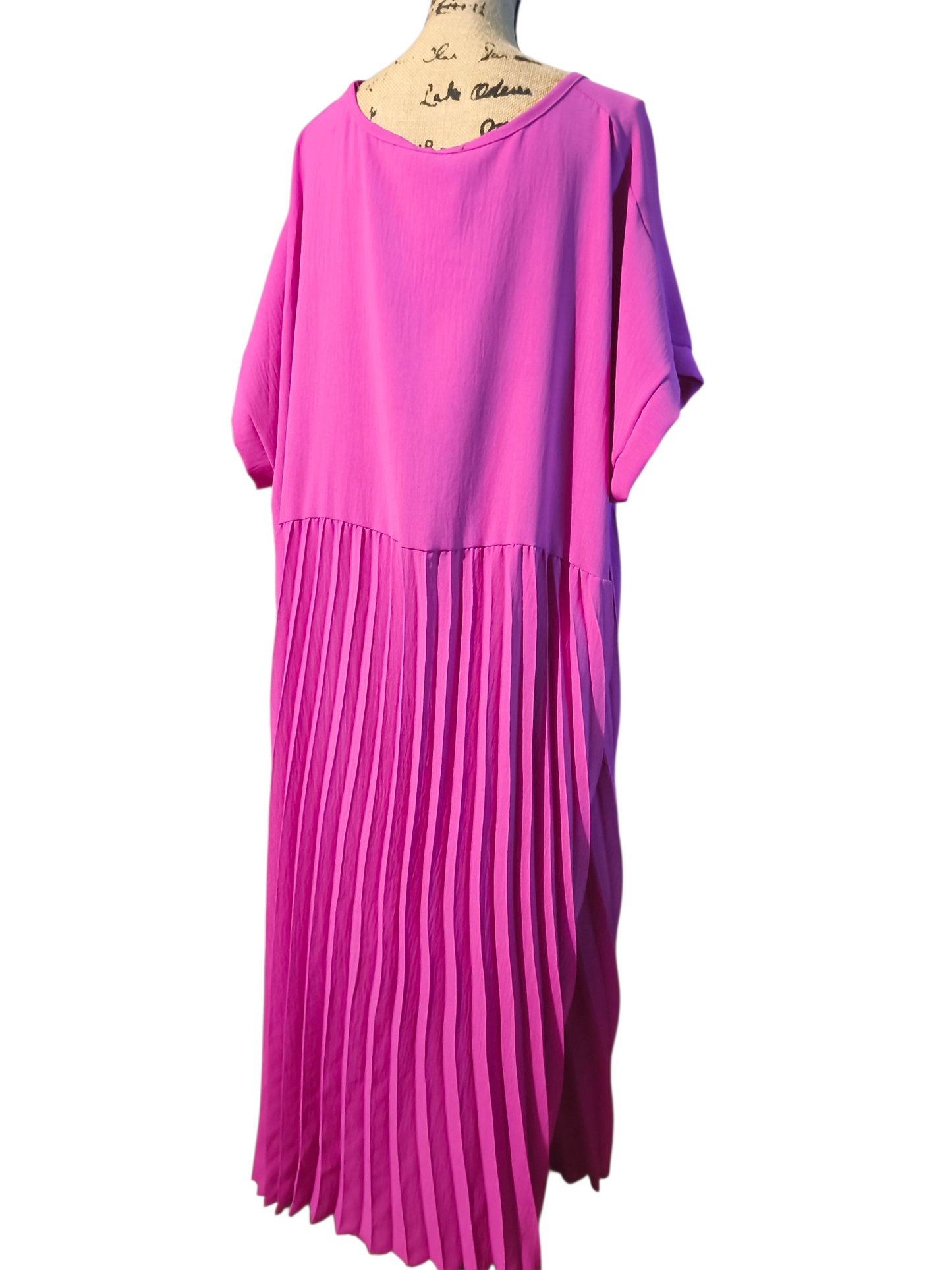 Robe longue plissée - Mobelle