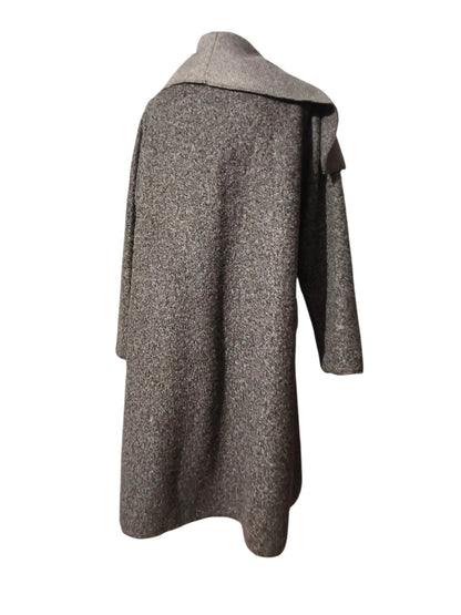 Manteau Asymétrique Gris Mobelle