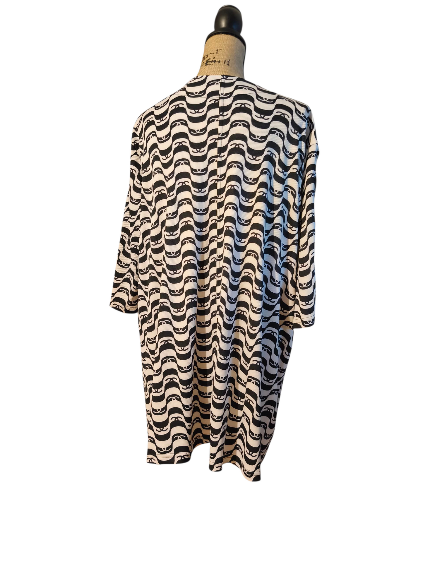 Robe motif ondulé - Mobelle