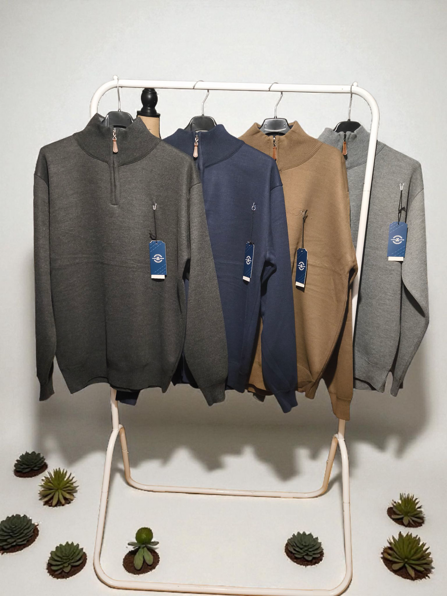 Pull col zippé Mobelle