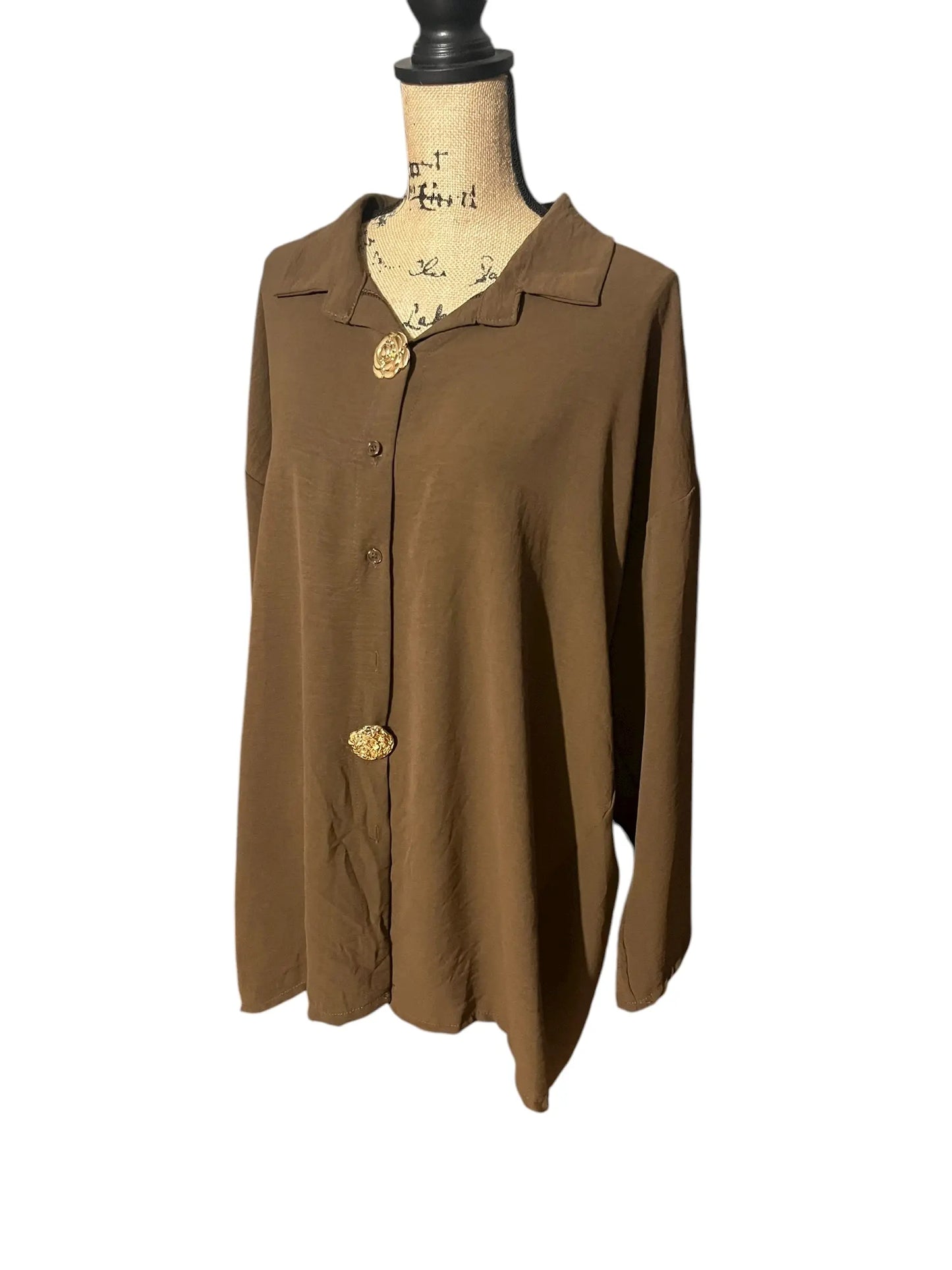 Chemise Marron Mobelle