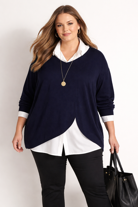 Ensemble chemise +pull Mobelle