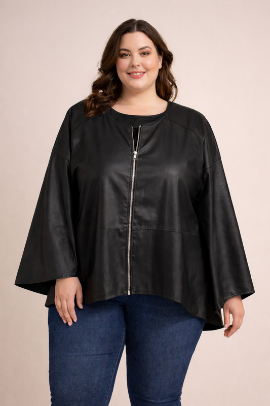 Veste en simili Mobelle