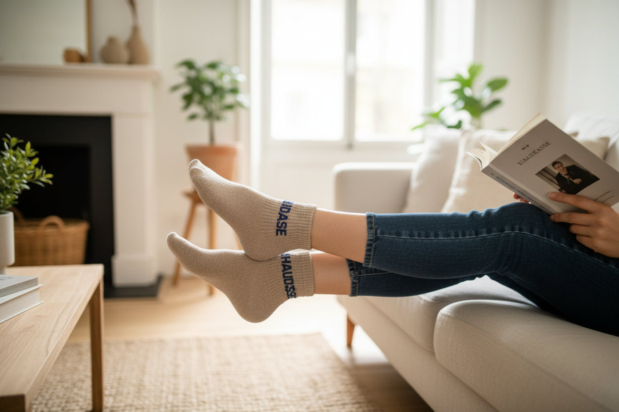 Chaussette paillette " CHAUDASSE " Mobelle