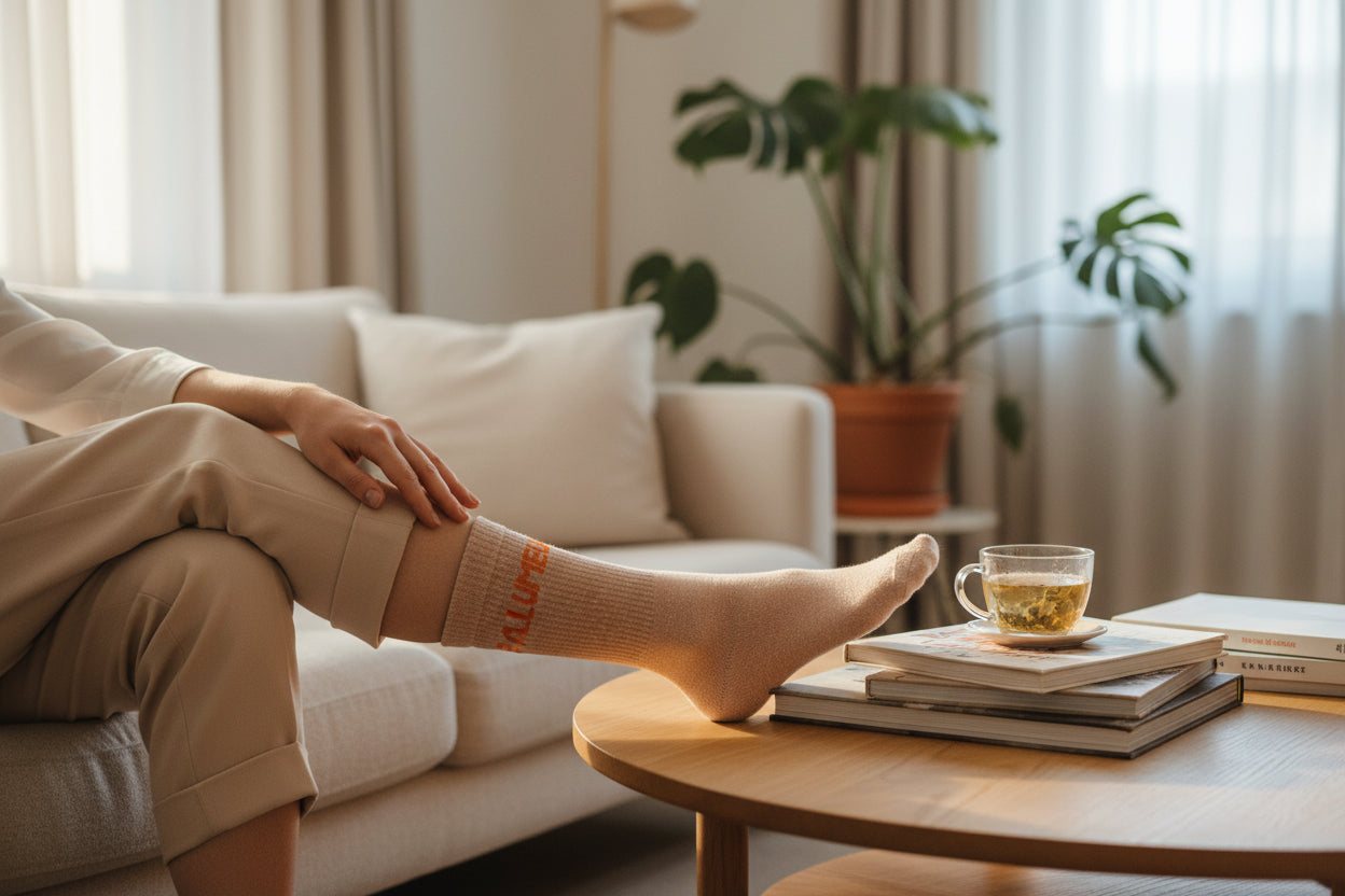 Chaussette paillette " ALLUMEUSE " Mobelle