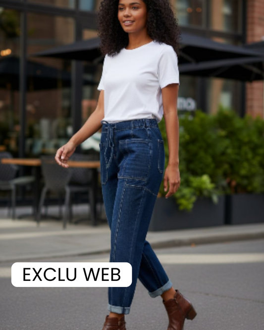 Jean élastiqué Mobelle