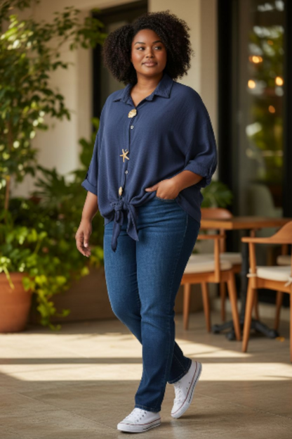 Chemise manches longues Mobelle