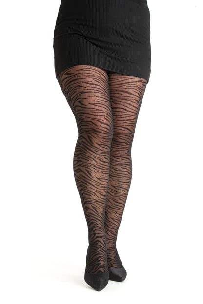 Collants voilages motifs Mobelle