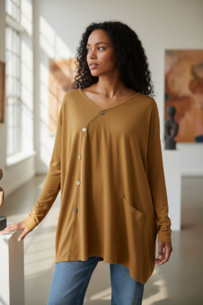 Chemise manches longues Mobelle