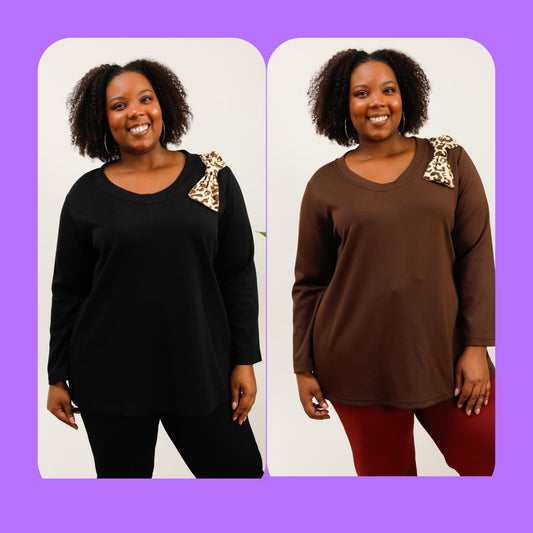 Tunique noeud épaule - Mobelle