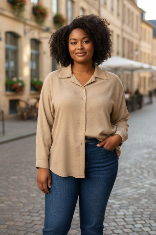 Chemise strass Mobelle