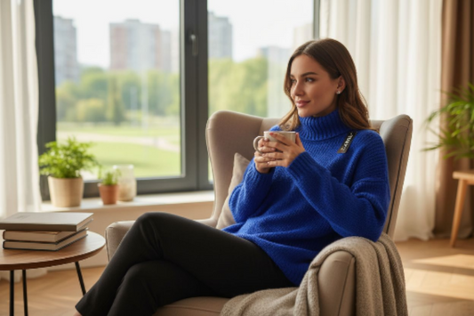 Pull col roulé Mobelle