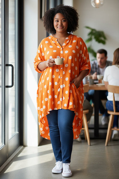 Tunique à pois Mobelle