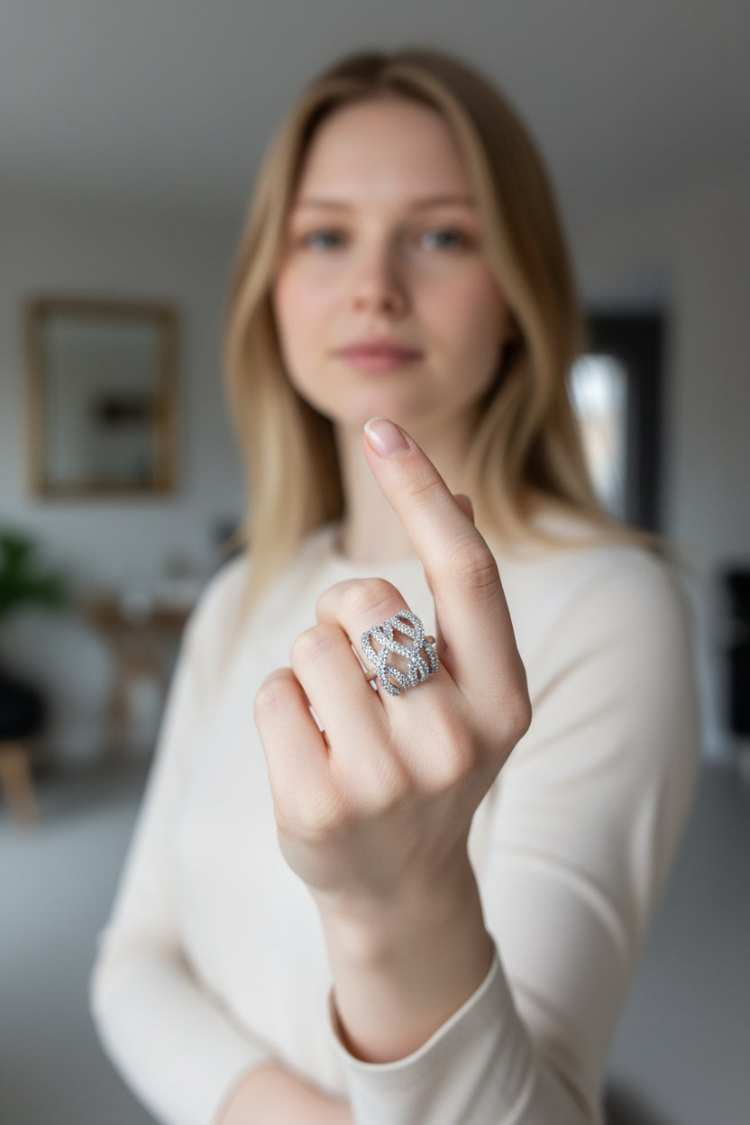 Bague Luxary Mobelle