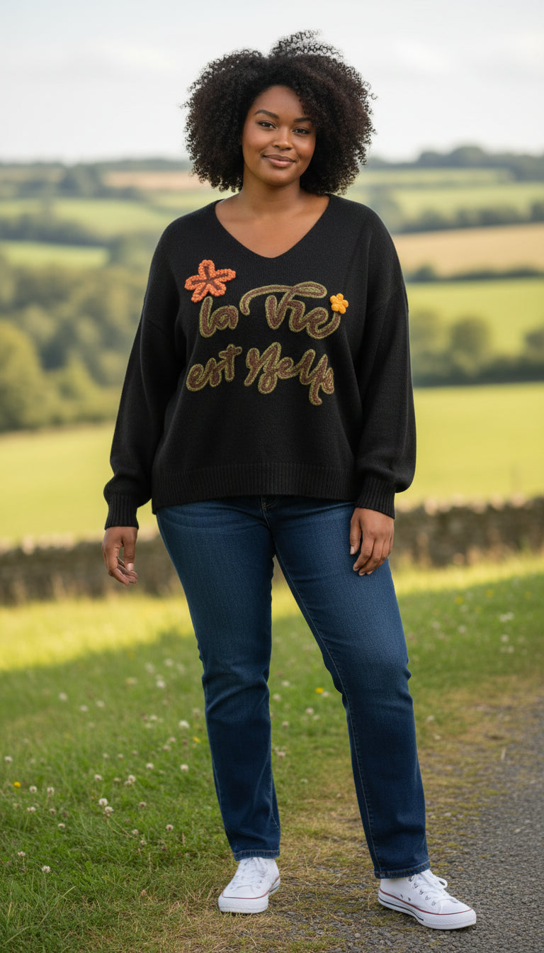 Pull la vie est belle Mobelle