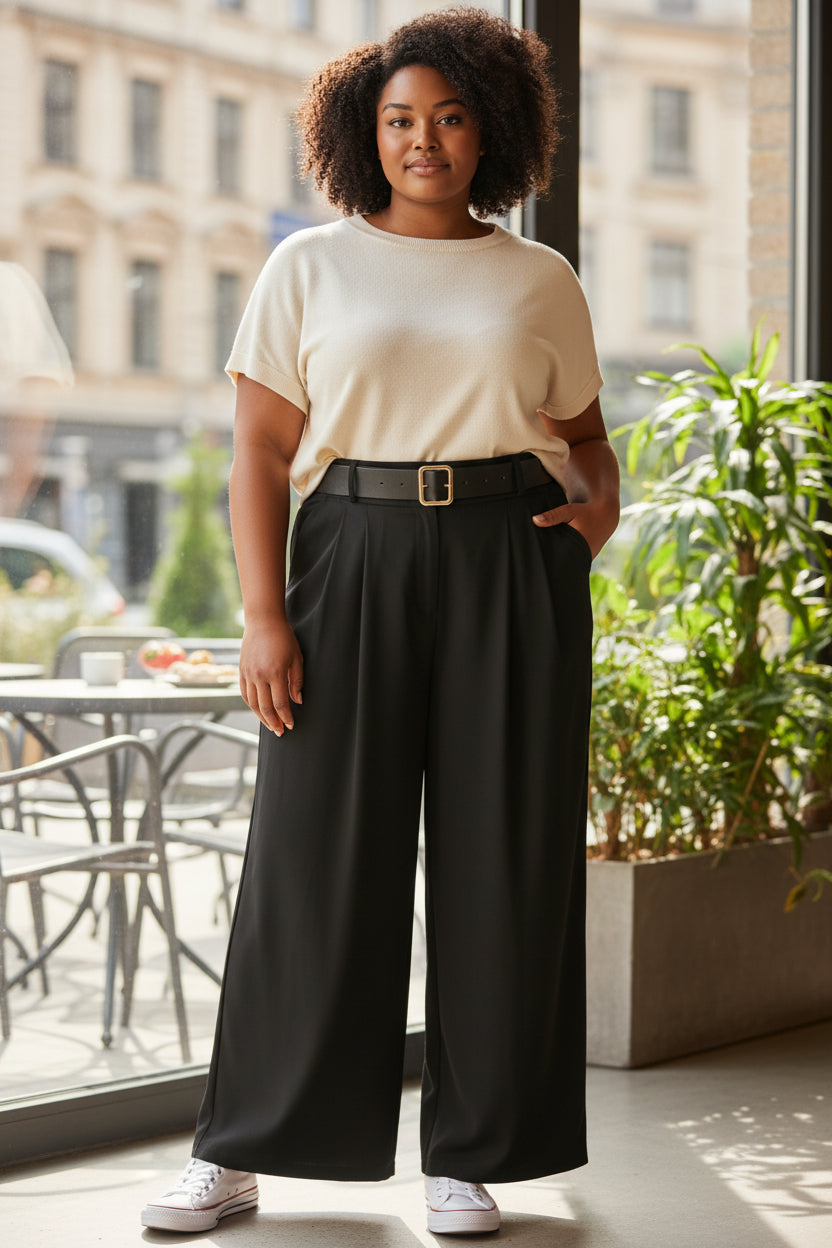 Pantalon ceinture Mobelle