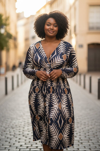 Robe à motifs Mobelle