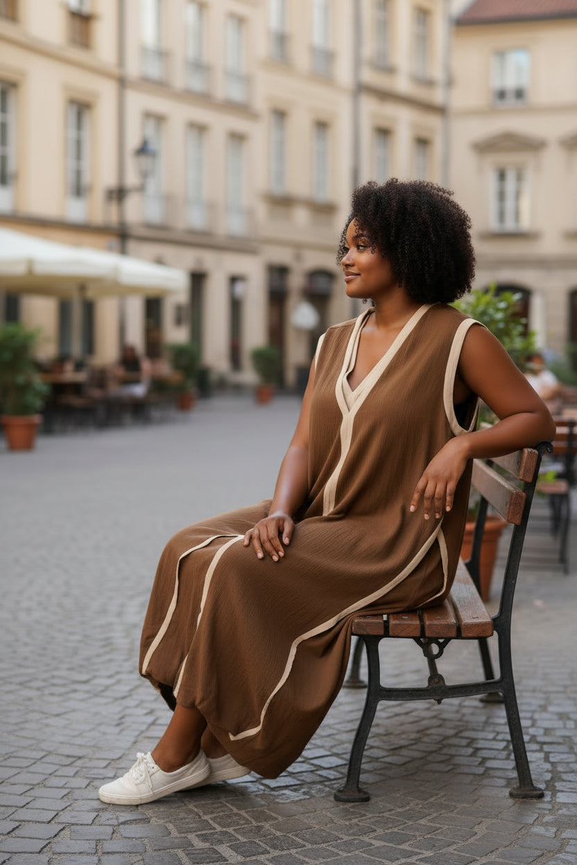 Robe sans manches Mobelle