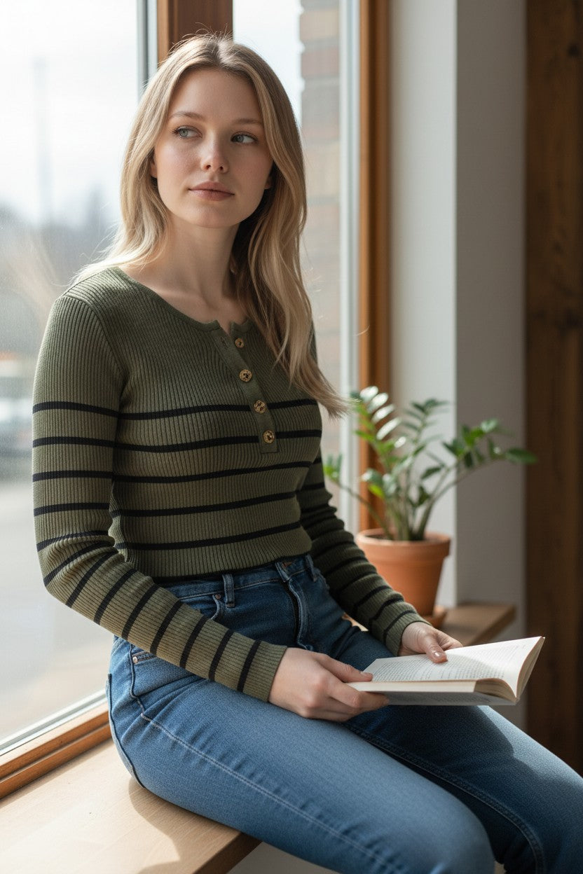 Pull marinière Mobelle