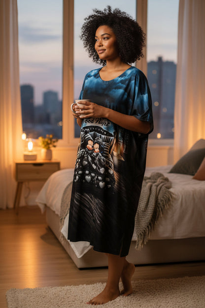 Chemise de nuit animé Mobelle