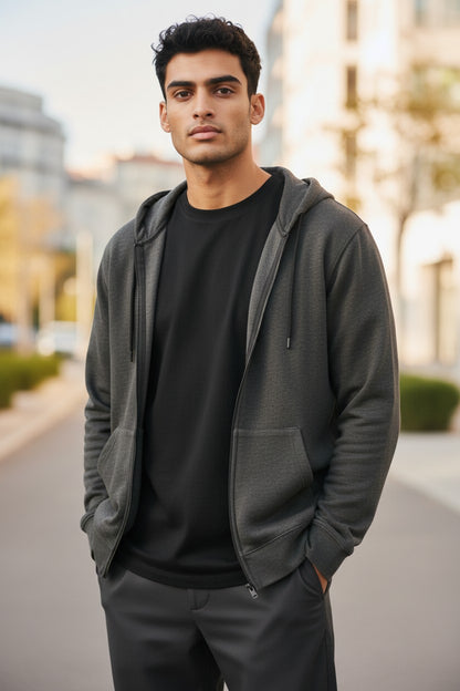 Gilet zippé à capuche Mobelle