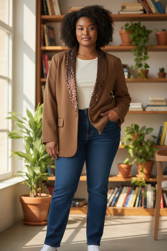 Blazer pailleté Mobelle