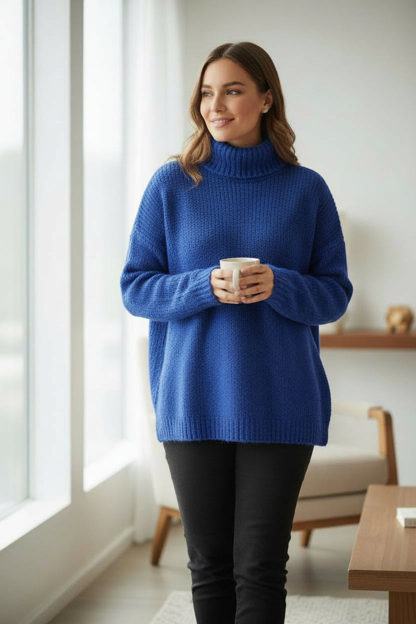 Pull col roulé - Mobelle