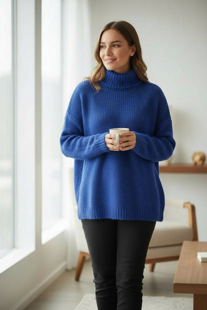 Pull col roulé - Mobelle