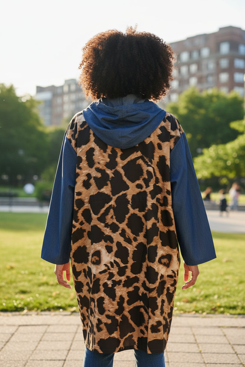 Imperméable léopard Mobelle