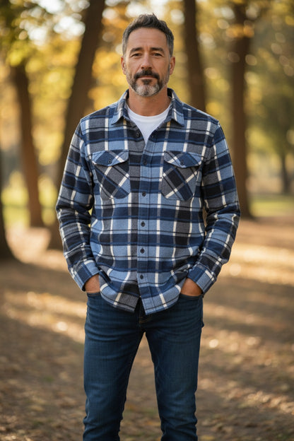 Veste à carreaux Mobelle