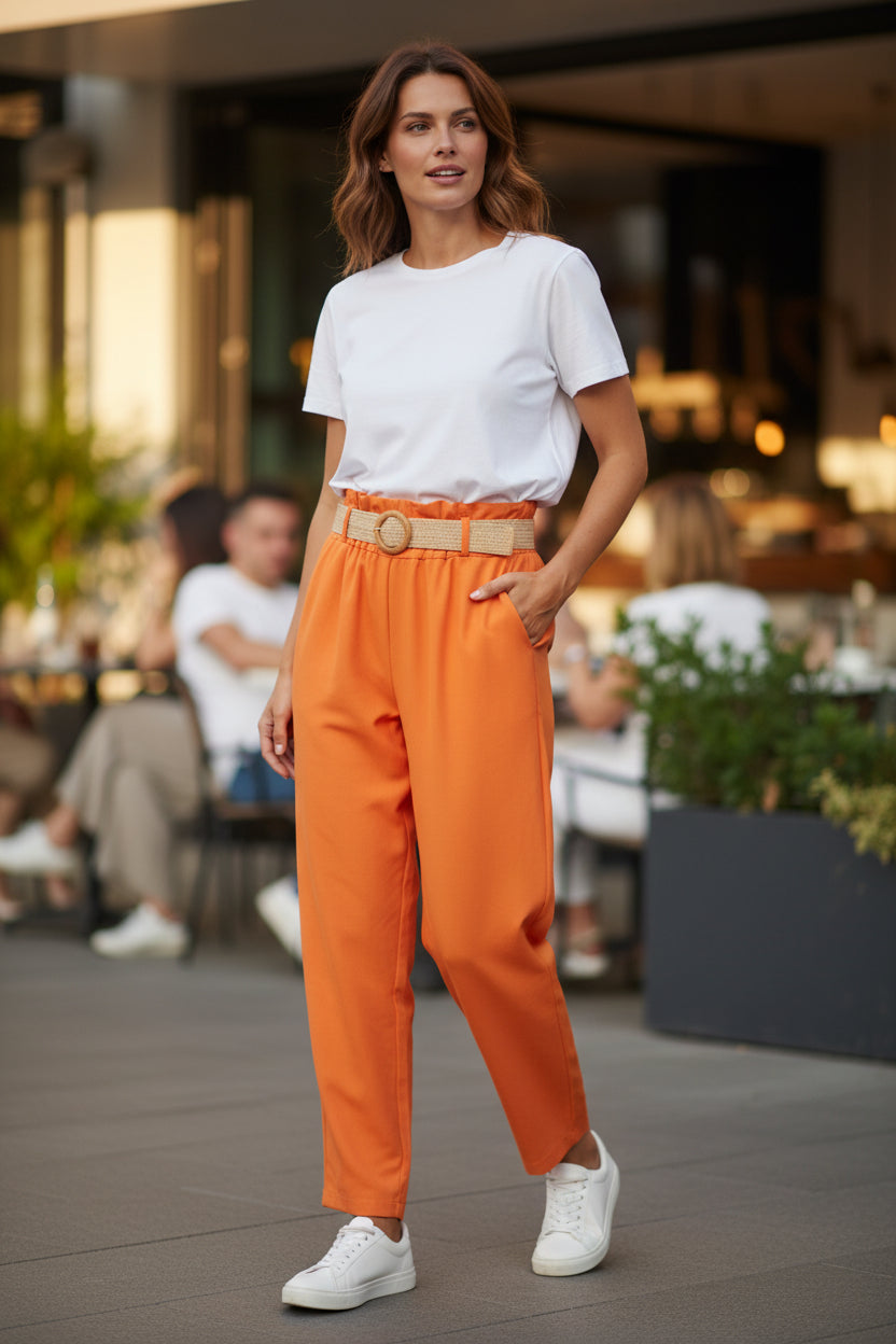 Pantalon ceinture Mobelle