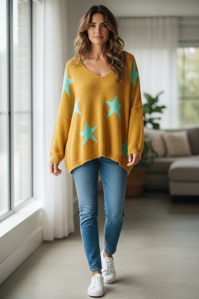 Pull étoilé Mobelle