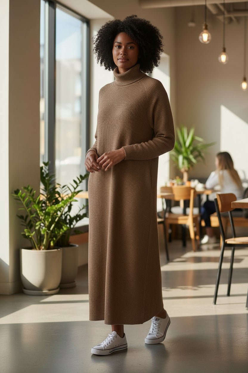 Robe pull Longue Mobelle