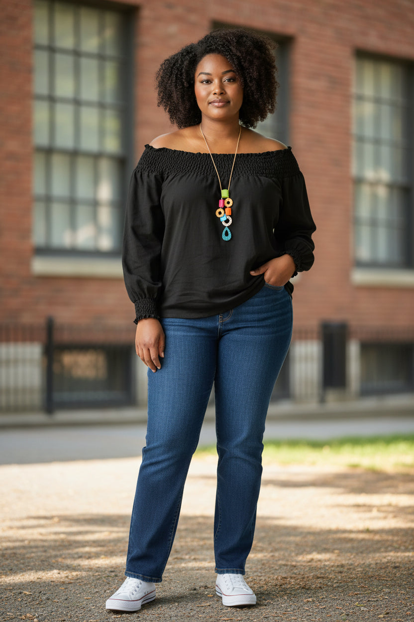 Tunique & collier Mobelle