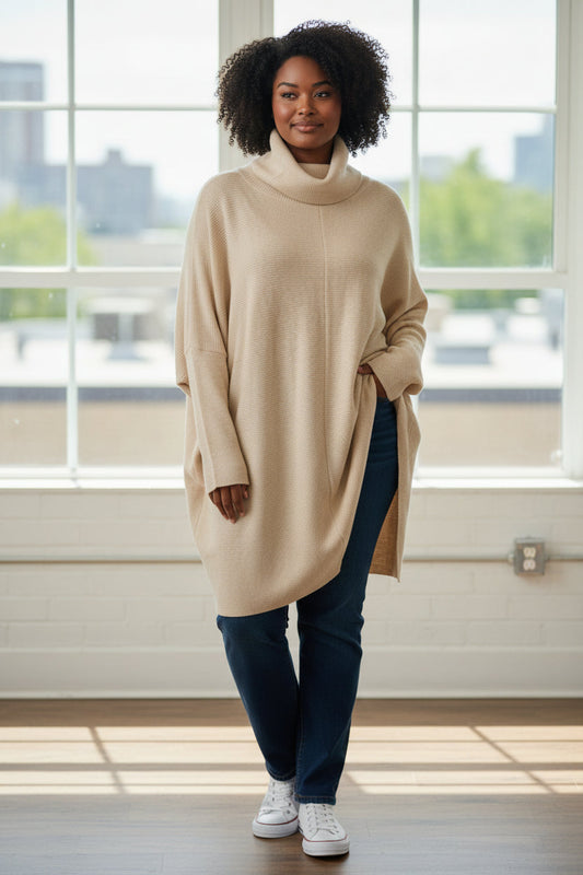 Tunique col roulé Mobelle