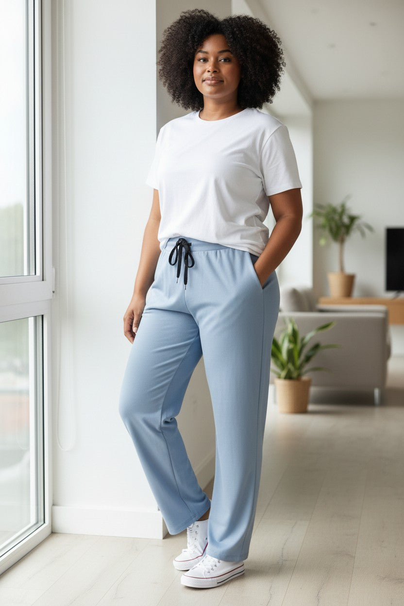 Pantajogg Bleu à cordon Mobelle