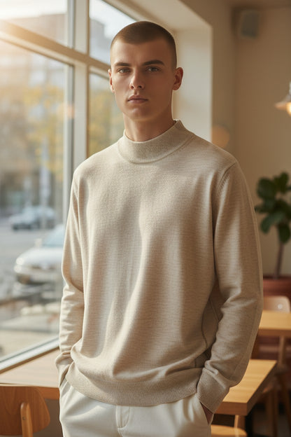 Pull col roulé Mobelle