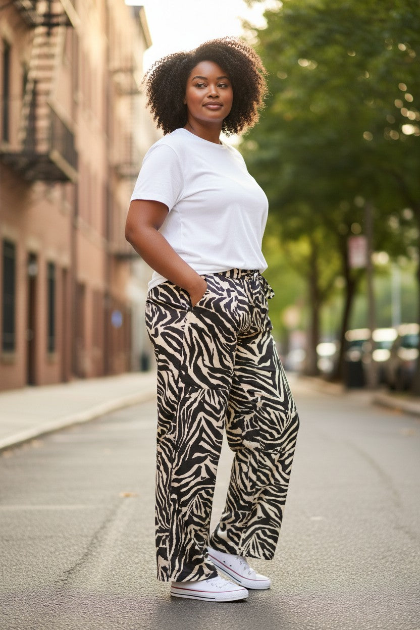 Pantalon magique à motif Mobelle