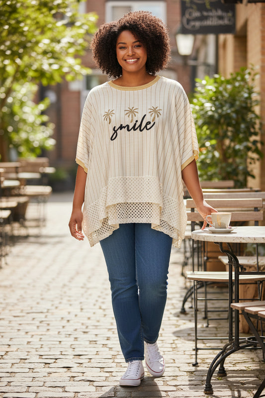 T-shirt smile