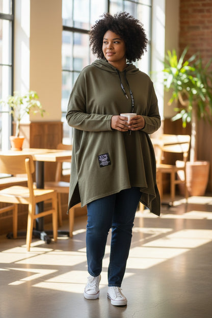 Pull à capuche 100% Natural Mobelle